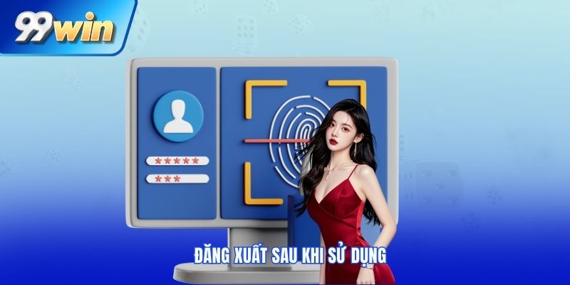 Đăng xuất sau khi sử dụng