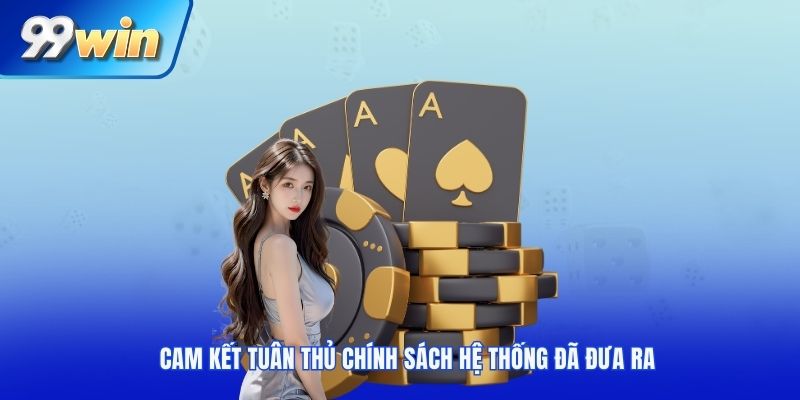 Cam kết tuân thủ chính sách hệ thống đã đưa ra